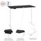 Bestar Bestar Viva 60W x 30D Electric Standing Desk in black 19867-000018 - alternate 8